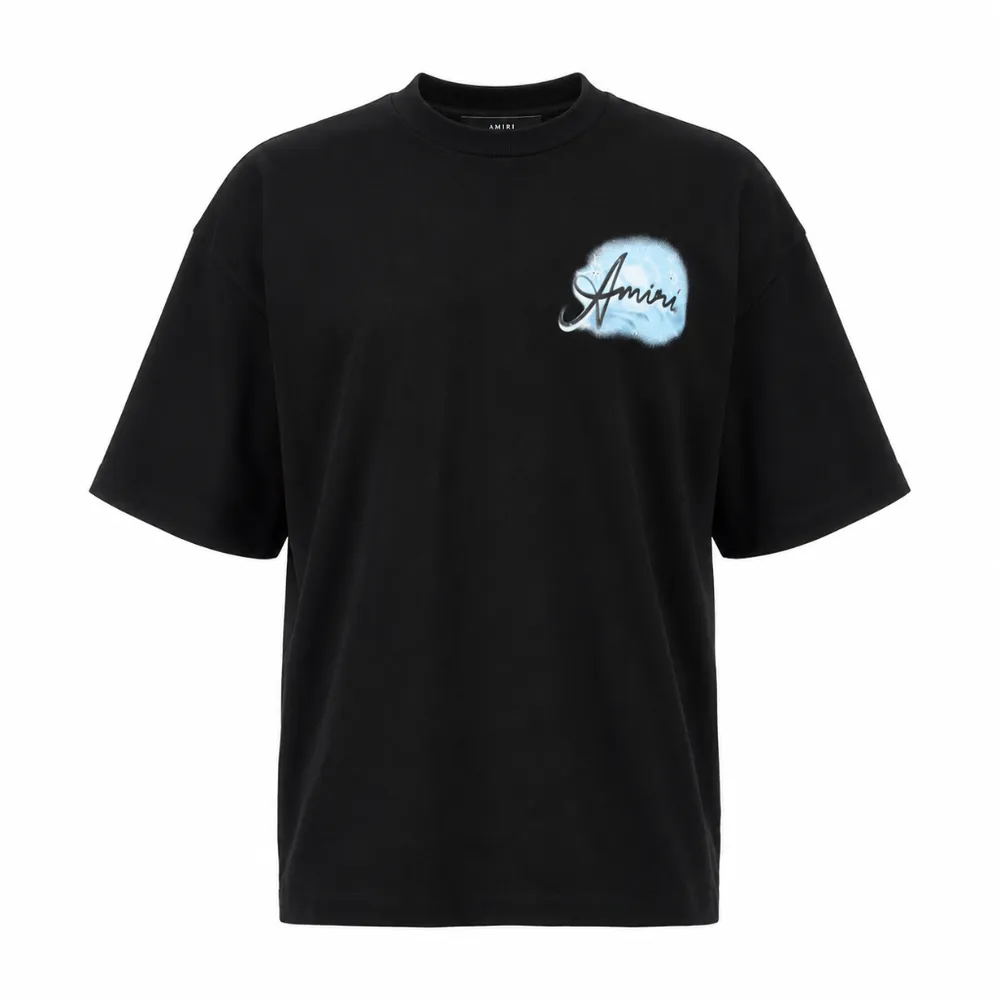 Amiri Paradise Brush T-Shirt Black