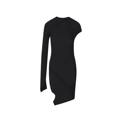 Balenciaga ブラックのワンピース Spiral Mini Dress
