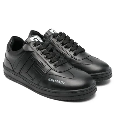 Balmain ブラックのスニーカー Shoes Trainer Black