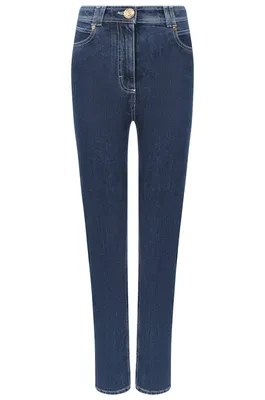 Balmain ブルーのデニム Jeans high-waist Regular Blue