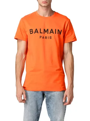 Balmain オレンジのTシャツ T-Shirt Orange