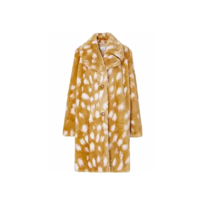 Burberry Faux Fur Coat