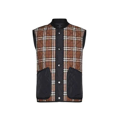 Burberry ブラウンのベスト Weaverton Vest Jacket