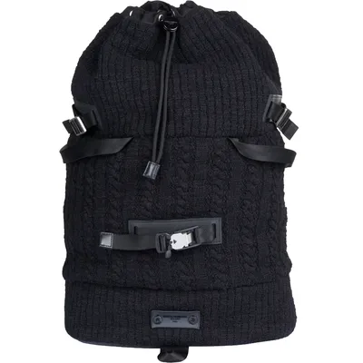 Dolce & Gabbana Backpack Knit Black