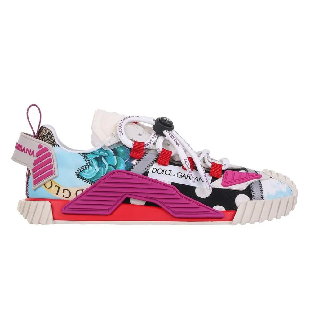 Dolce & Gabbana Sneaker Bassa Patch Multi Sneakers Multicolor