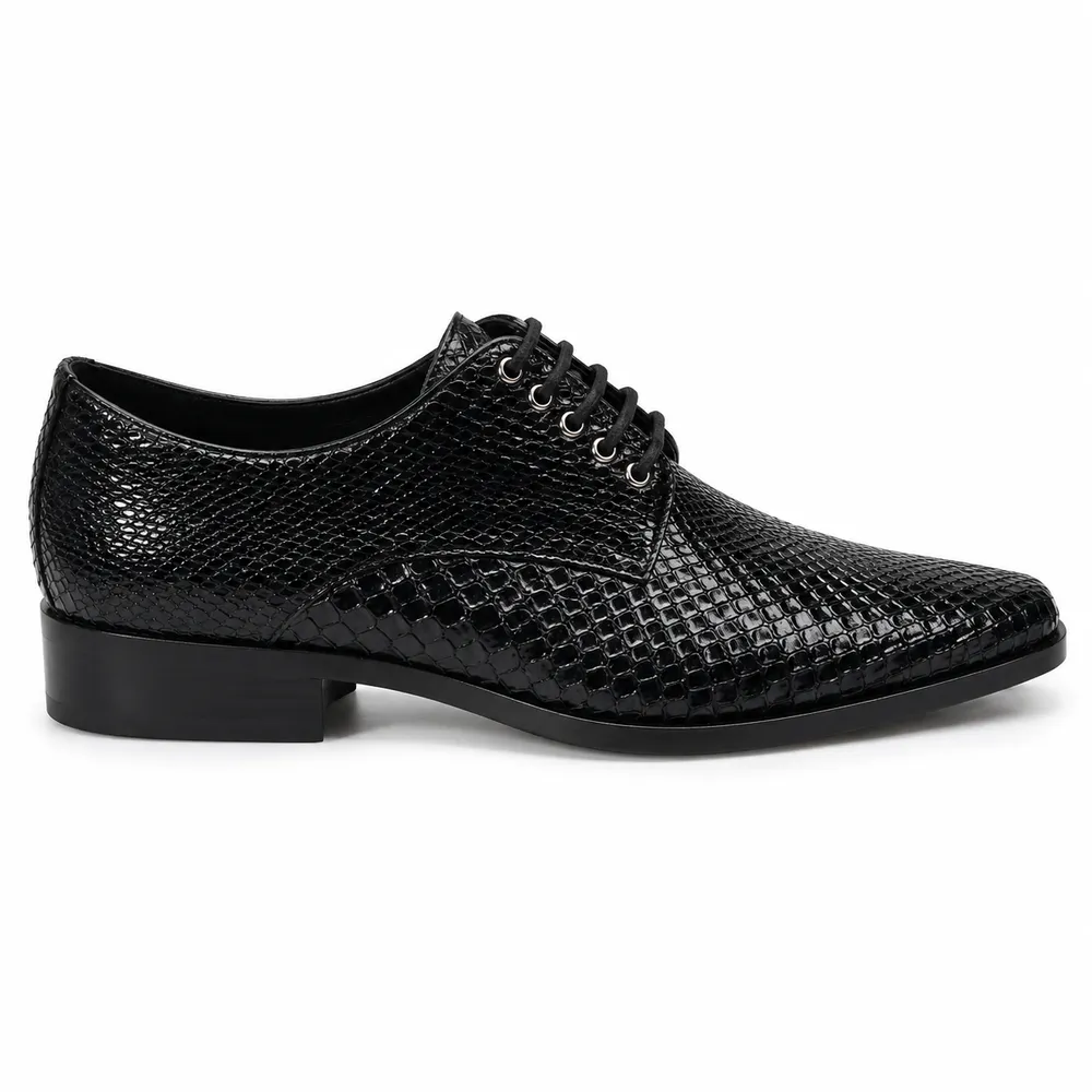 Dolce & Gabbana Derby Pitone Derby Black