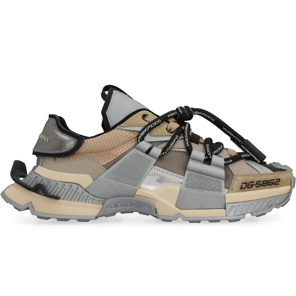 Dolce & Gabbana Sneaker Bassa Gommata Sneakers Grey