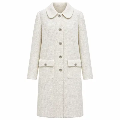 Dolce & Gabbana ホワイトのコート Coat Fibra Cammello White