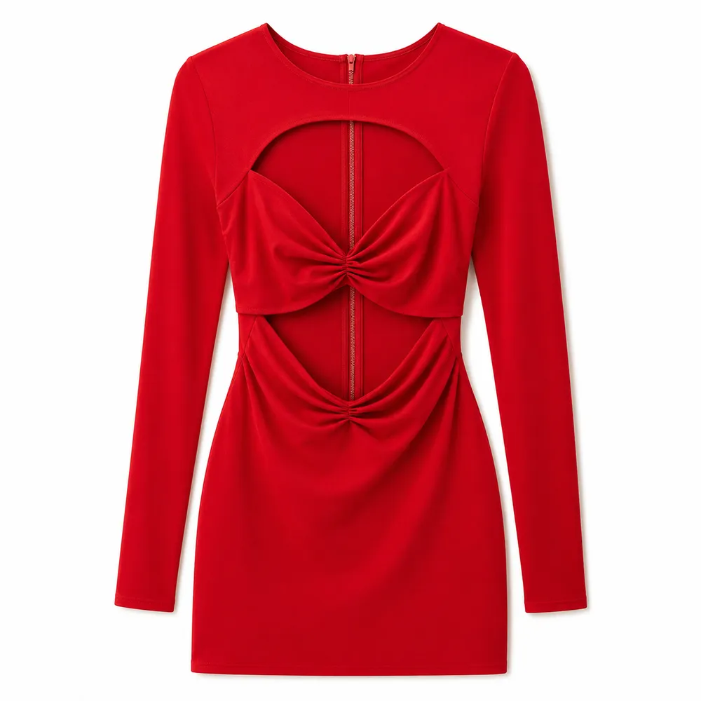 Dolce & Gabbana Dress cut-out Red