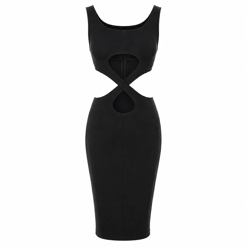 Dolce & Gabbana Dress Intrecciato Black