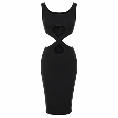 Dolce & Gabbana ブラックのワンピース Dress Intrecciato Black