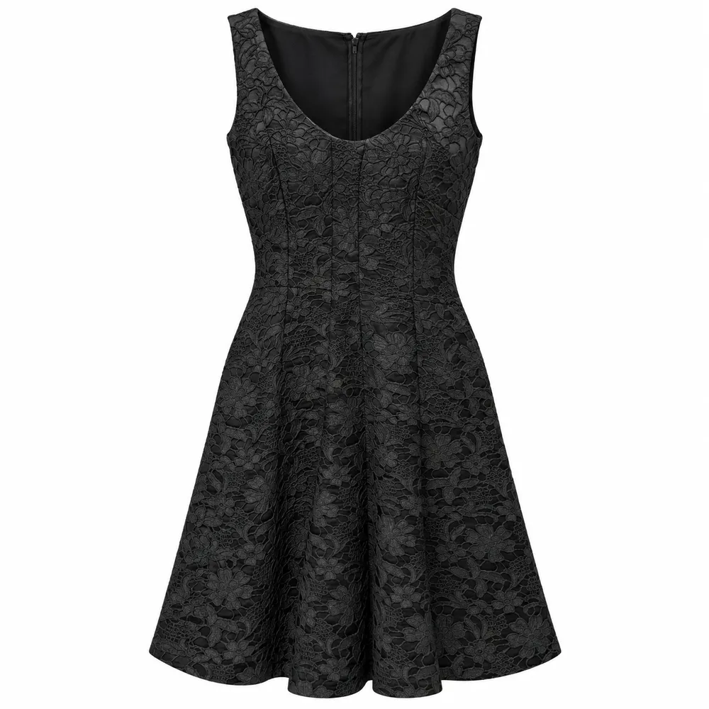 Dolce & Gabbana Dress Short Ricamato Black