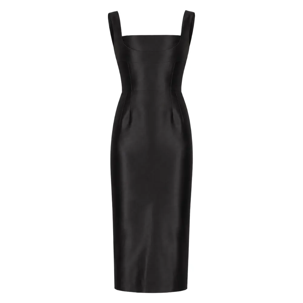 Dolce & Gabbana Dress Spalline Black