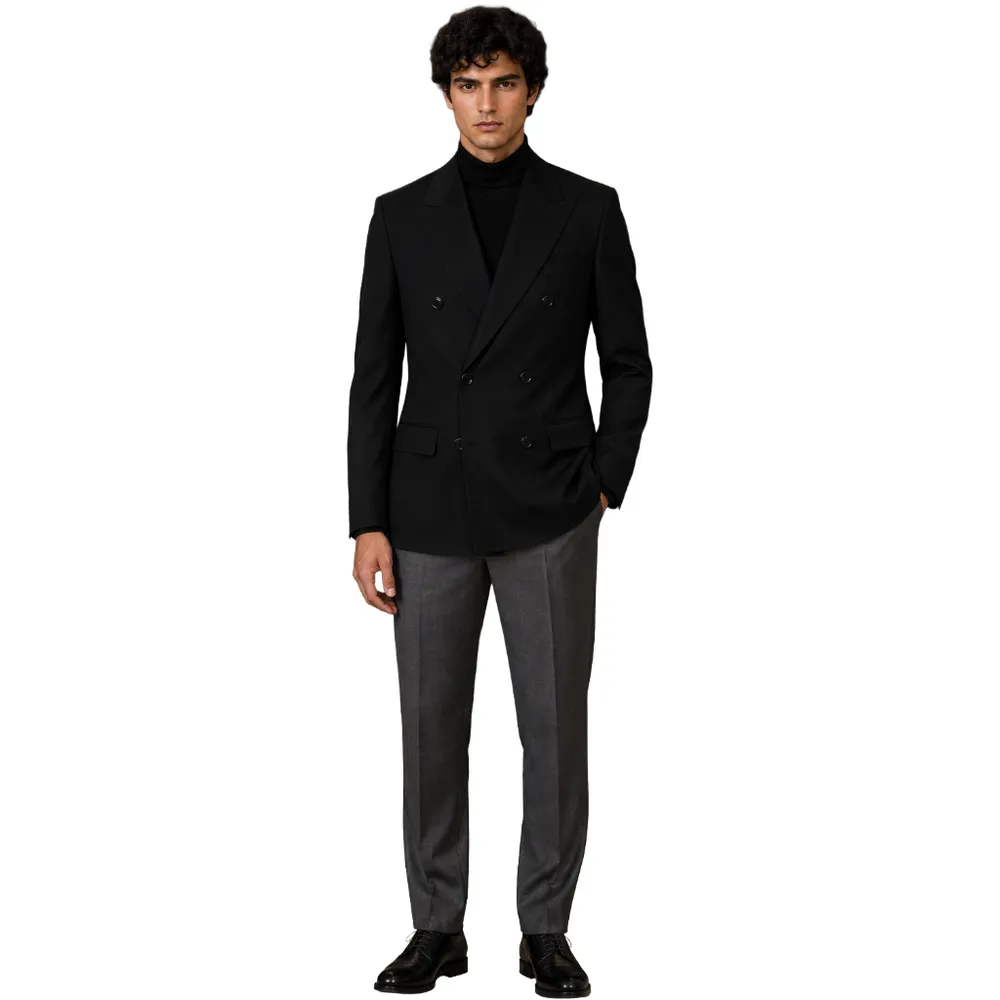 Dolce & Gabbana Jacket Double-Breasted Black