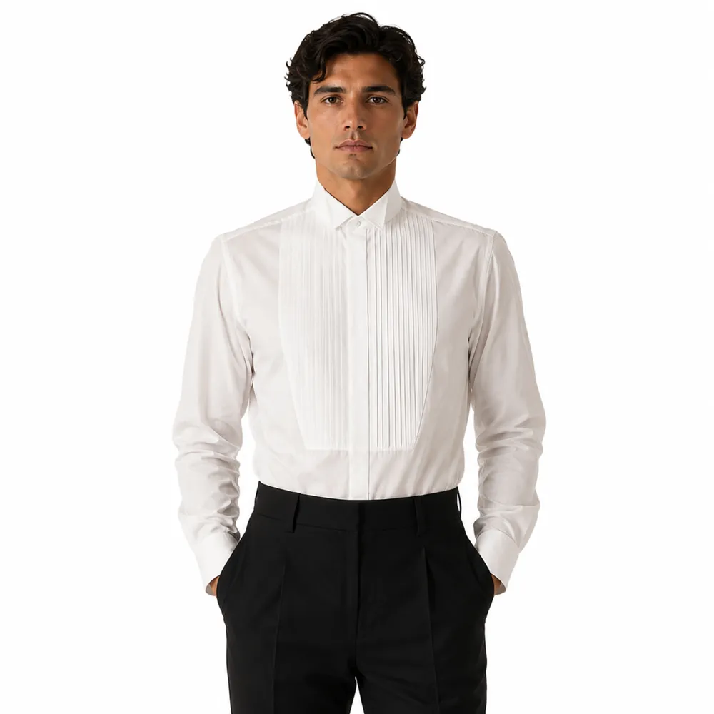 Dolce & Gabbana Shirt Colletto Bow Tie White