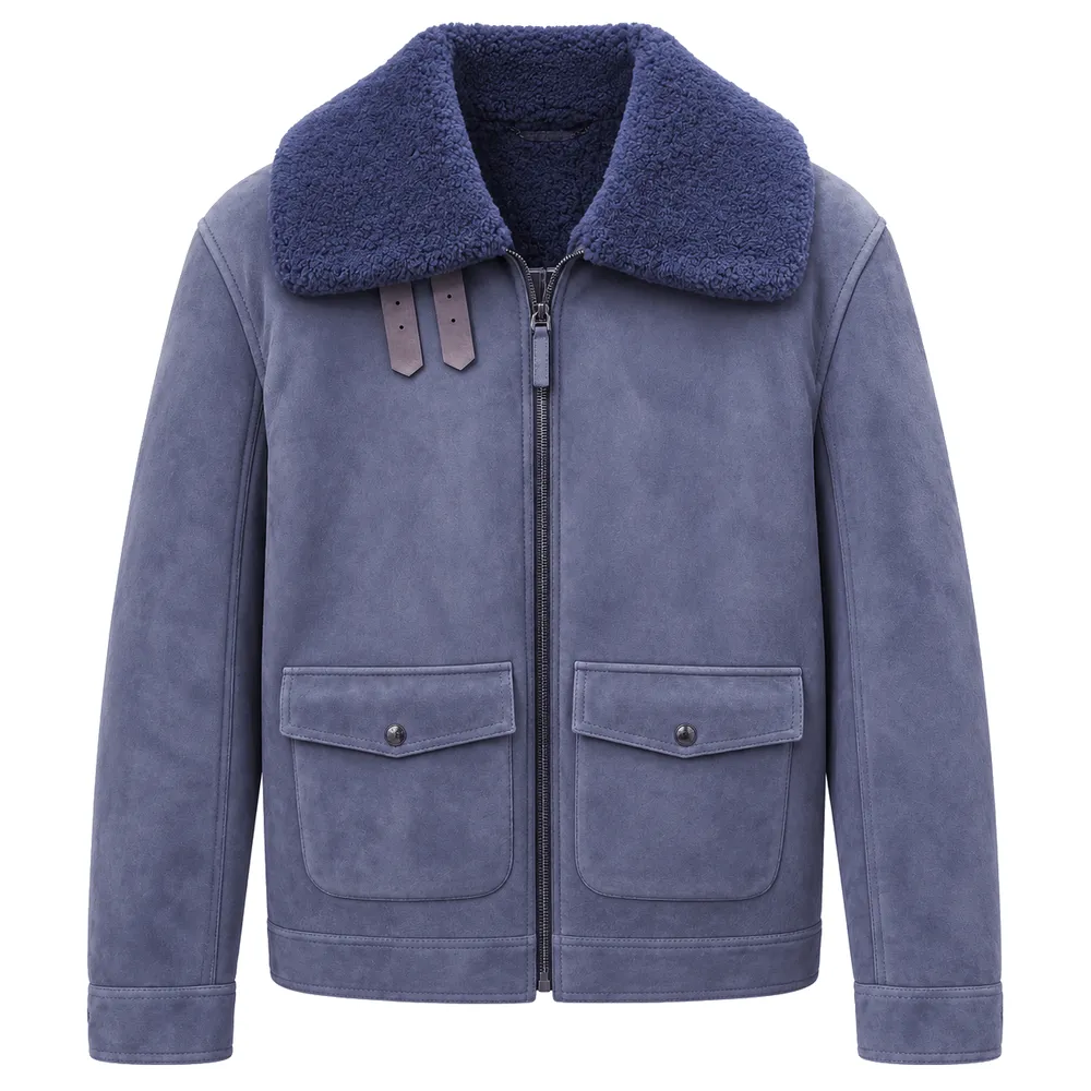 Dolce & Gabbana Jacket Montone Blue