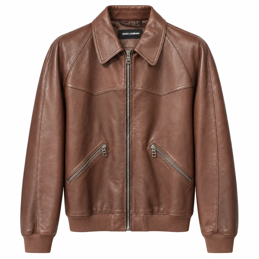 Dolce & Gabbana Very Dark Jacket Brown