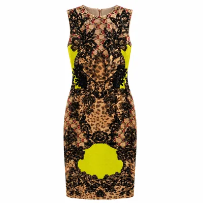 Dolce & Gabbana ワンピース Dress Floral Lace Multicolor