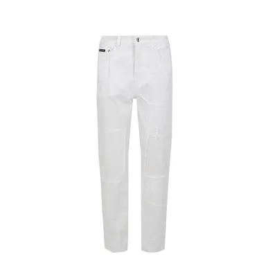 Dolce & Gabbana ホワイトのデニム Denim Jeans