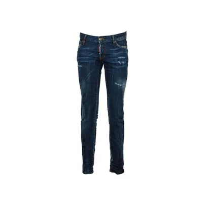Dsquared2 ブルーのデニム Jennifer Denim Jeans
