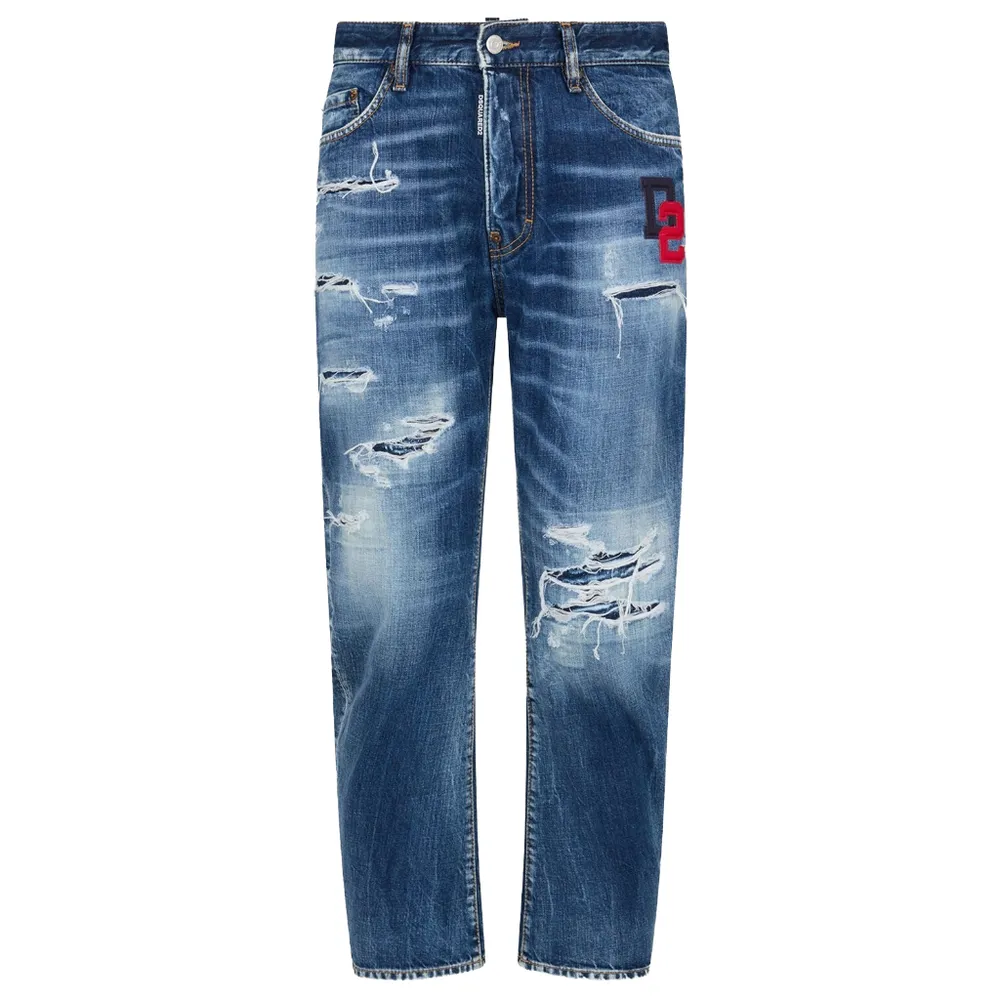 Dsquared2 Denim Bro Jeans Blue