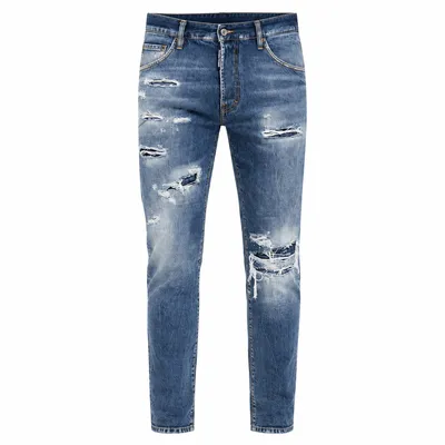 Dsquared2 ブルーのデニム Denim Tagli Jeans Blue