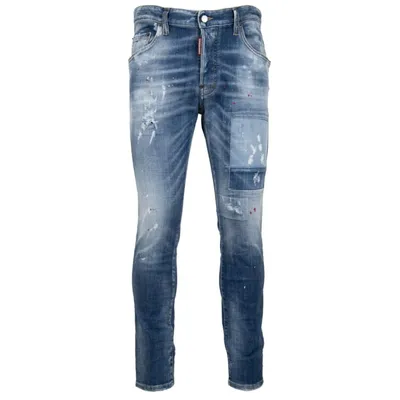 Dsquared2 ブルーのデニム Denim Skater Jeans Blue