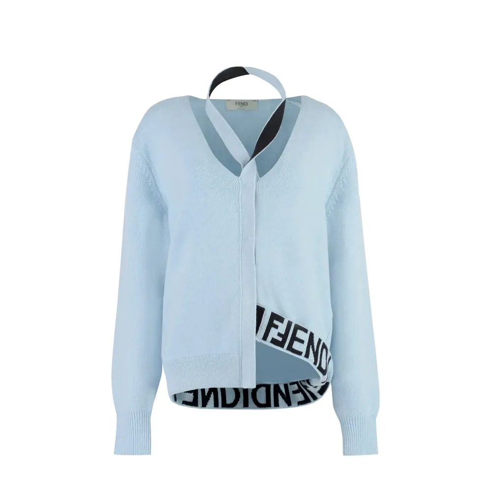 Fendi Wool And Cashmere Cardigan