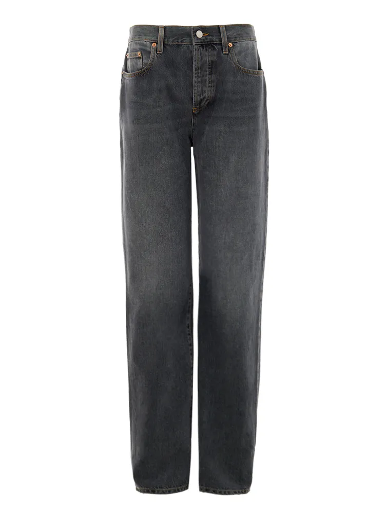 Gucci Regular Fit Dark Denim Pants