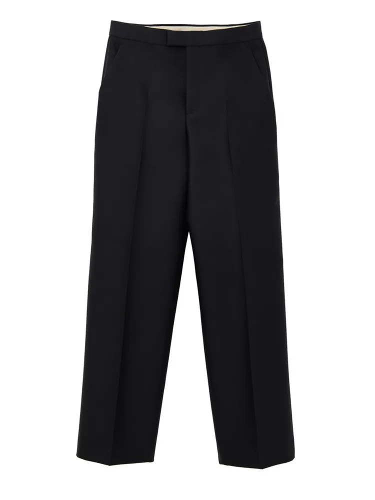 Gucci Black Tailored Trousers in Technical Fabric