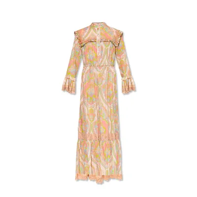 Gucci ピンクのワンピース Fiorito Floral Dress