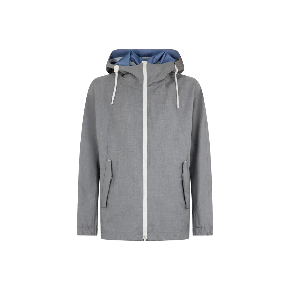 Herno Wool Hooded Jacket