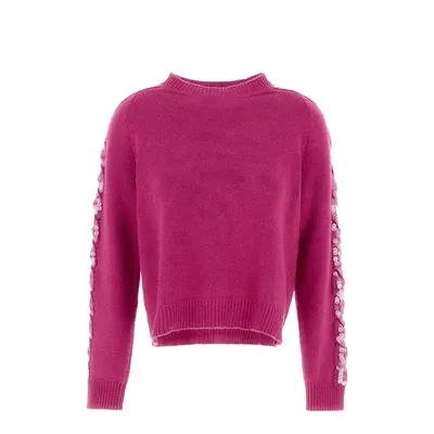 Herno ピンクのニット Cashmere Sweater