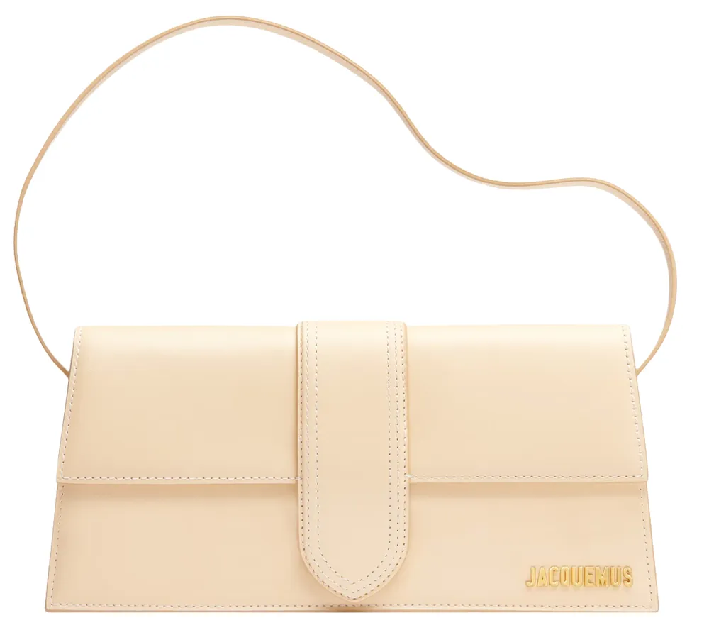 Jacquemus Bambino Long Crossbody Bags Beige