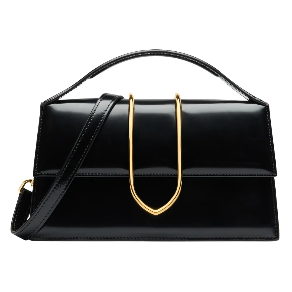Jacquemus Bambino Crossbody Bags Black