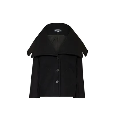 Jacquemus Le Caban Caruso Draped-collar Jacket