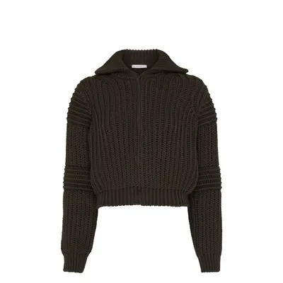 Lemaire ブラウンのカーディガン Chunky Cardigan