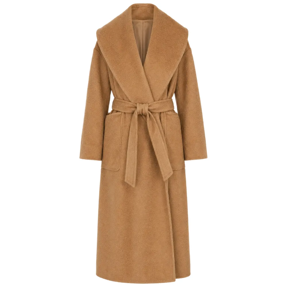 Max Mara Coat Gufo Camel