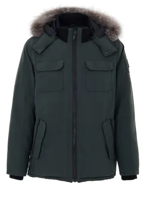 Moose Knuckles グリーンのボンバージャケット Bomber Green