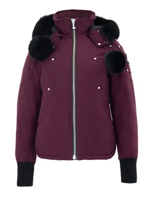 Moose Knuckles Bomber Burgundy