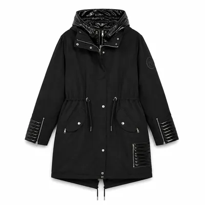Moose Knuckles ブラックのジャケット Jacket LDS Comabt Black