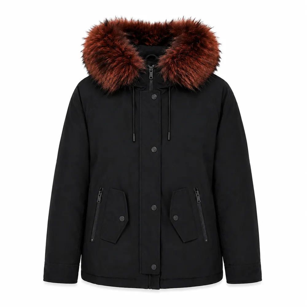 Moose Knuckles Jacket Canvas Black