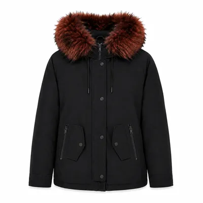 Moose Knuckles ブラックのジャケット Jacket Canvas Black