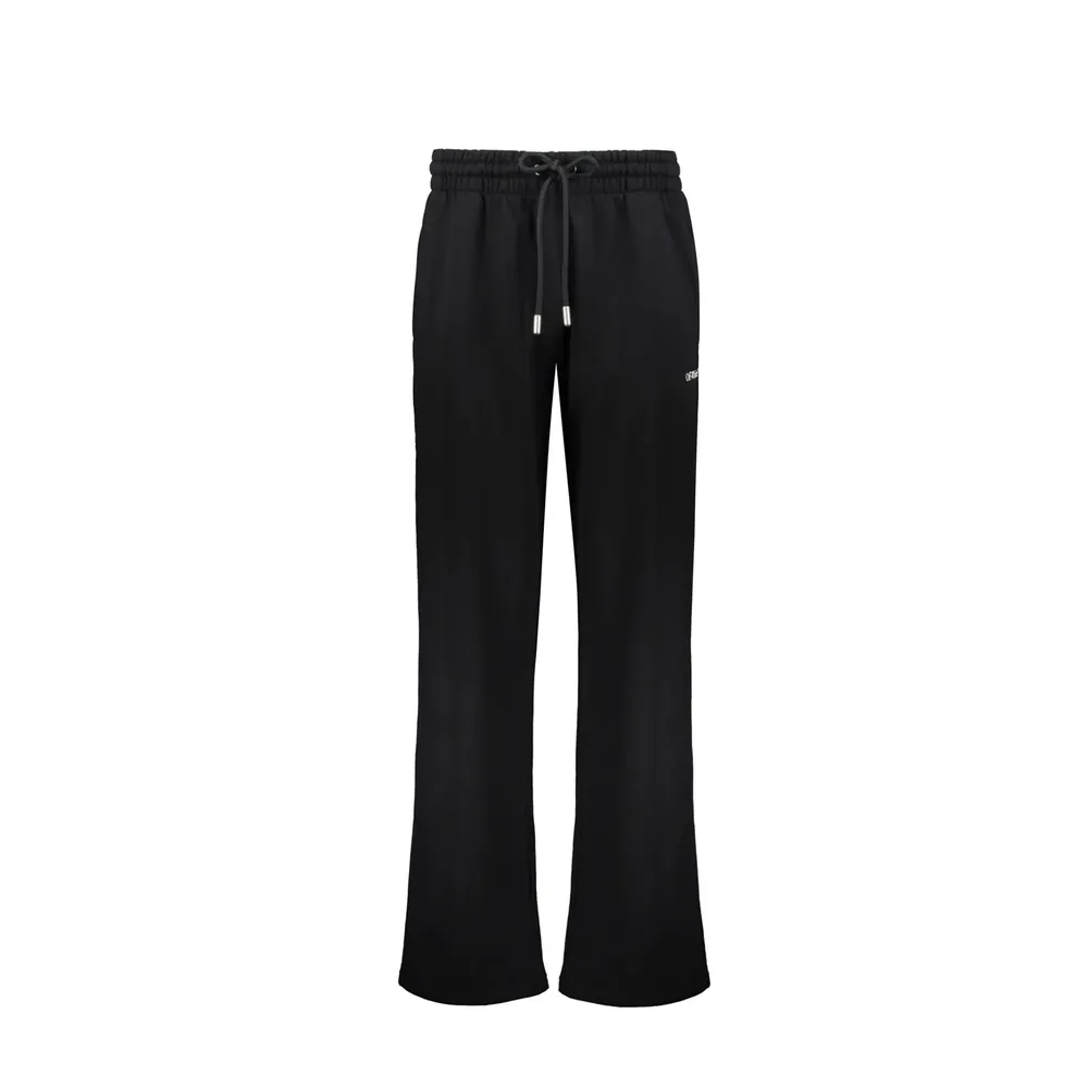 Off-White Cotton Track Pants