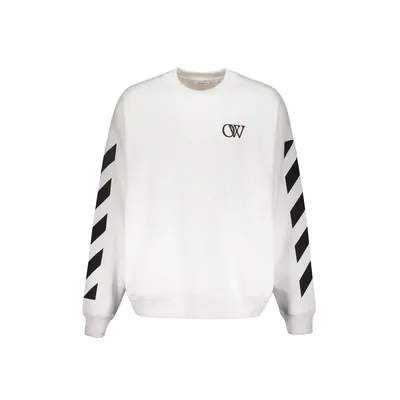 Off-White ホワイトのスウェット Logo sweatshirt