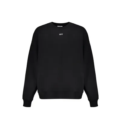 Off-White ブラックのスウェット Logo Sweatshirt