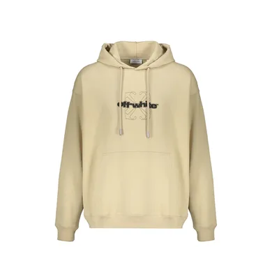 Off-White ベージュのスウェット Logo sweatshirt