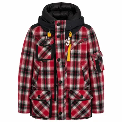 Parajumpers レッドのジャケット Jacket Musher Red