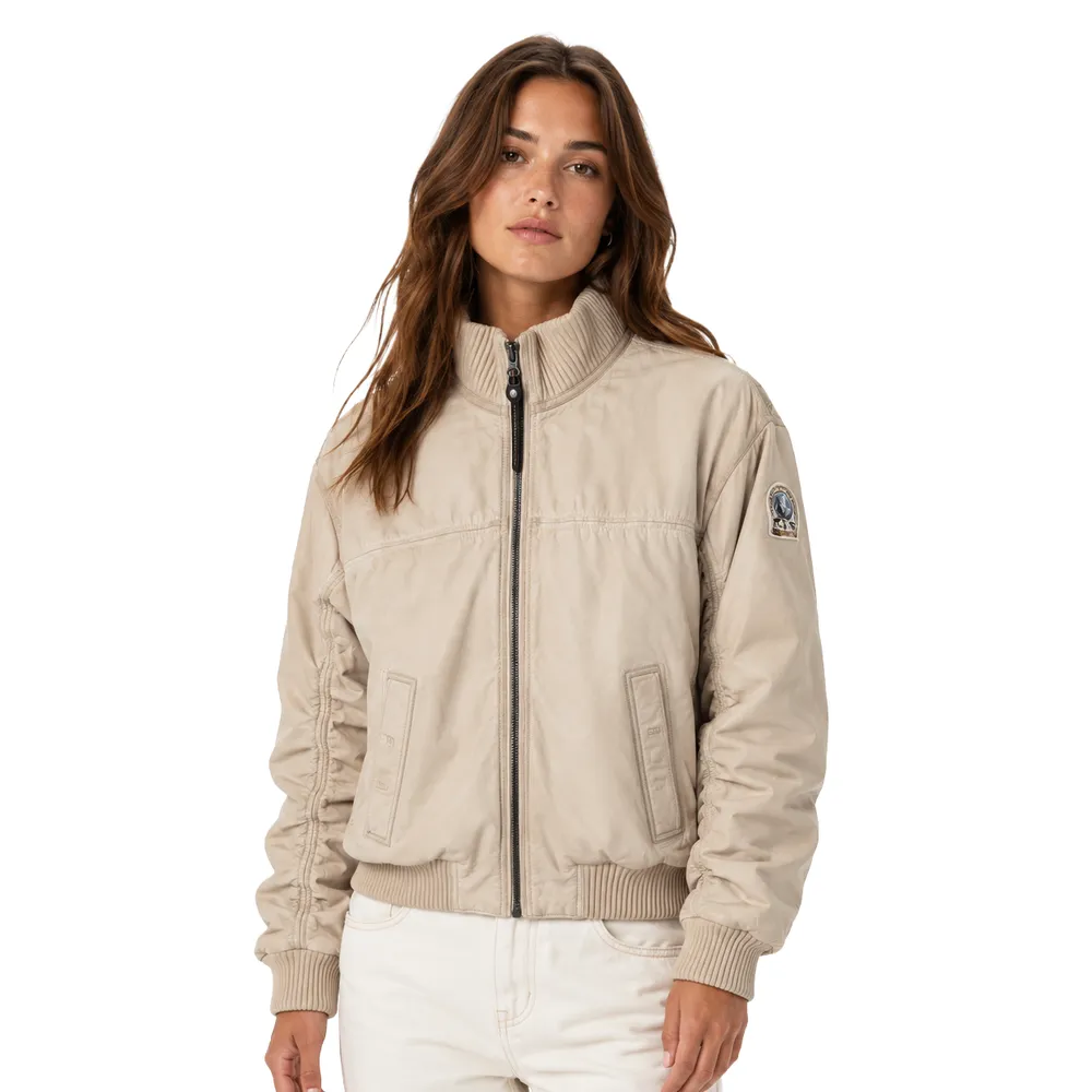 Parajumpers Jacket Diana Leather Beige