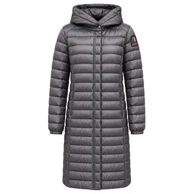 Parajumpers グレーのダウンジャケット Down Jacket Long Magalie Grey